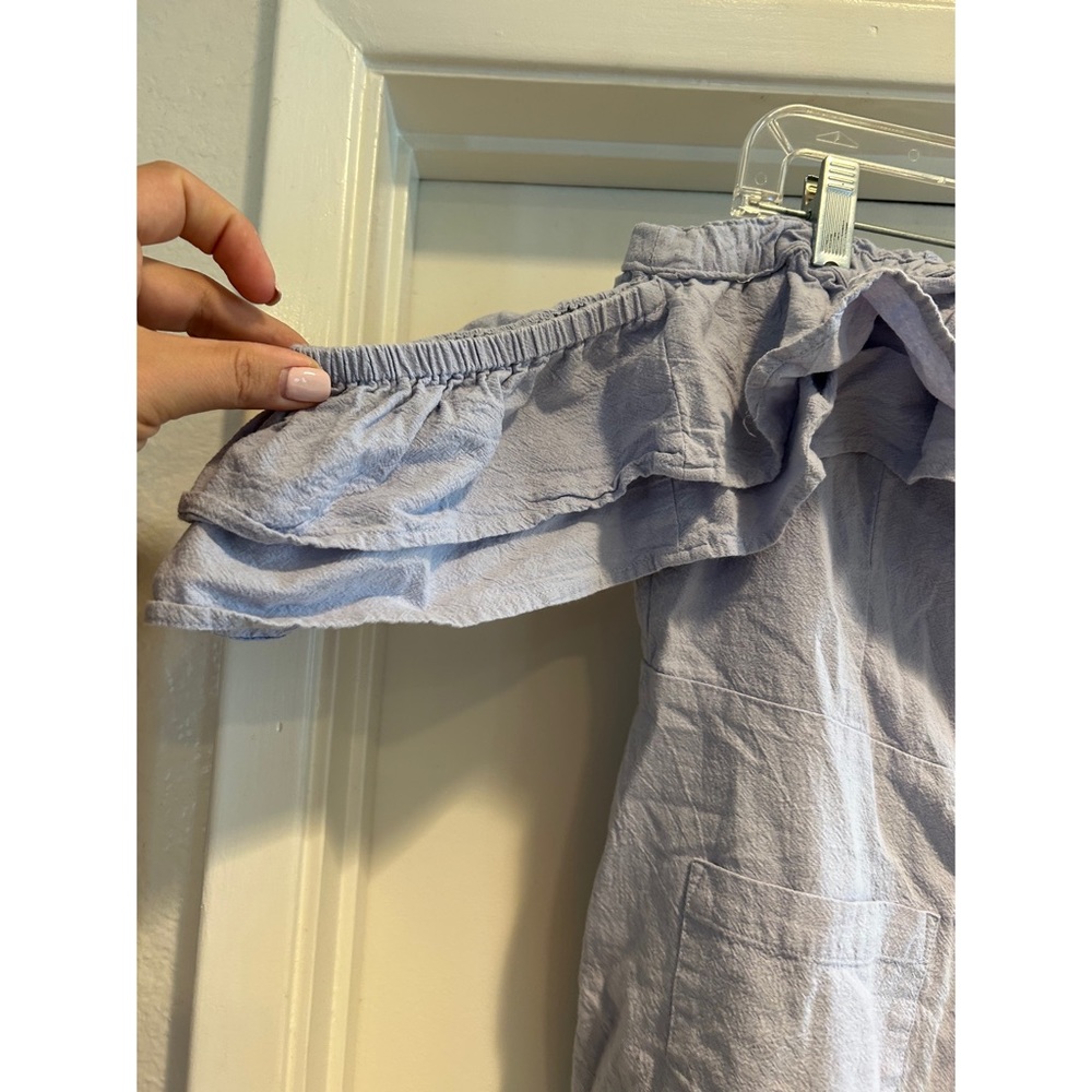 3/$10! Off the Shoulder Ruffle Dress - Picture 4 of 5
